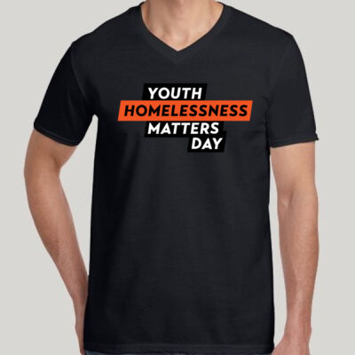 YHMD - Black V Tee Thumbnail